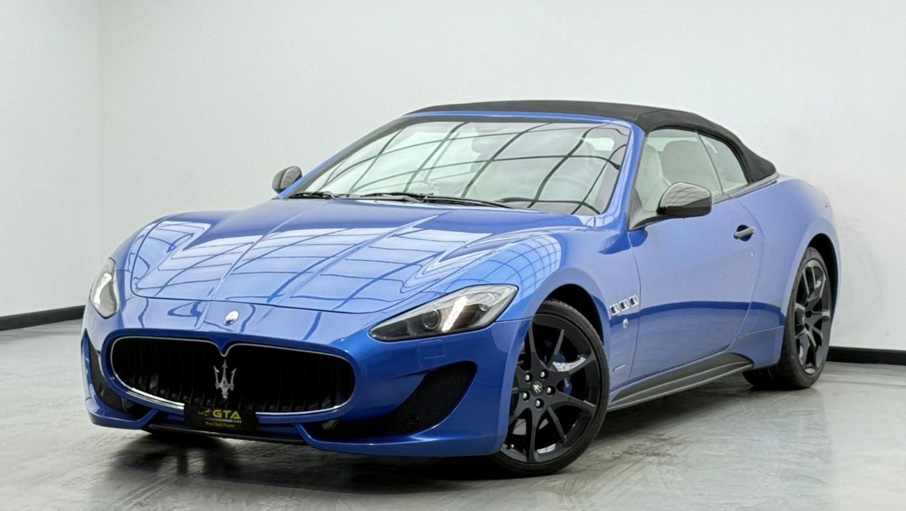 مازيراتي جران كابريو 2016 Maserati Gran Cabrio Sport MC, Full Maserati Service History, Carbon Fiber Package, GCC