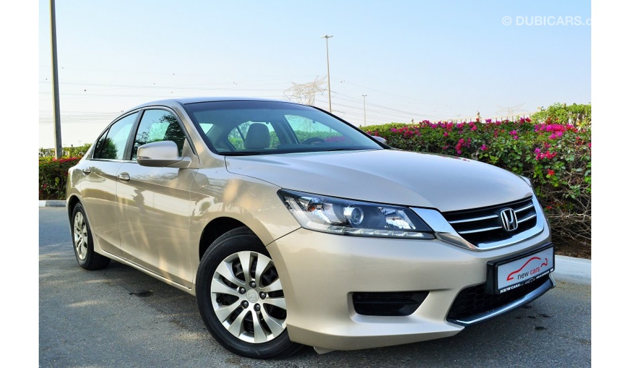 Honda Accord - ZERO DOWN PAYMENT - 860 AED/MONTHLY -1 YEAR WARRANTY