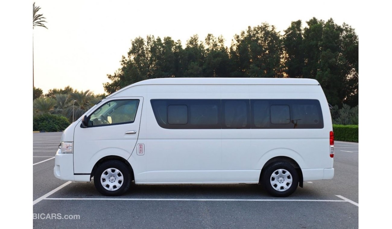 تويوتا هاياس DLX | 13 Executive Seats | Diesel | 4cyl | Excellent Condition | GCC