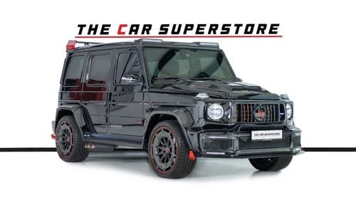 BRABUS 900 - Mercedes-AMG G 63 Brabus 900 Rocket Kit-Masterpiece Interior Black With Red Accents-Full Carbon