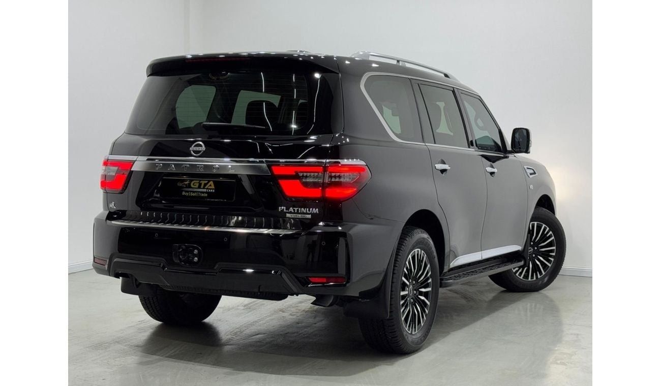 نيسان باترول LE Platinum 5.6L 2022 Nissan Patrol Platinum 70th Anniversary, Nissan Warranty + Service Pack, Full