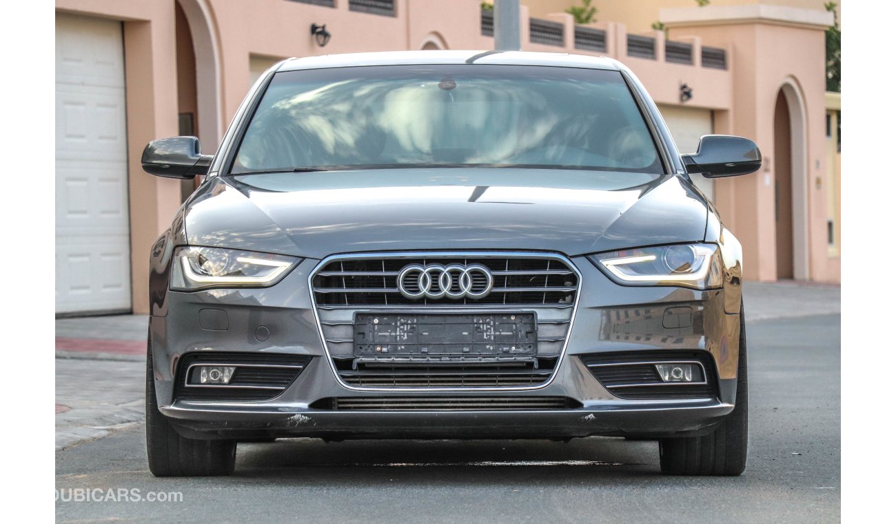 أودي A4 2013 2.0T Quattro GCC under Warranty .