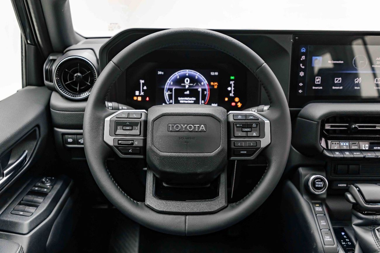 تويوتا برادو MID 2.4L - Dark Grey Inside Black | Export Only