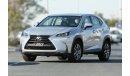 Lexus NX200t t standard option 2016 model