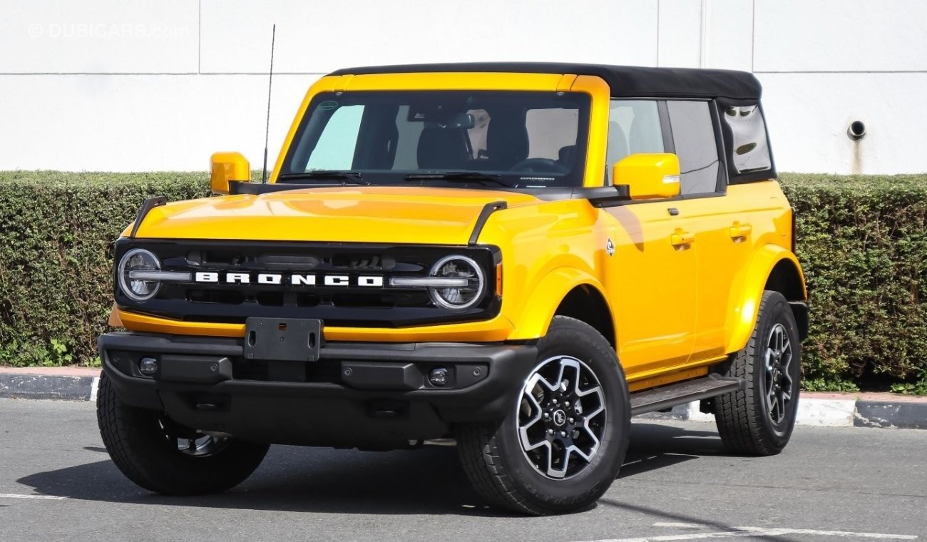 Ford Bronco Outer Banks Soft Top (4-Doors) 4 Cylinder , Local Registration + 5%