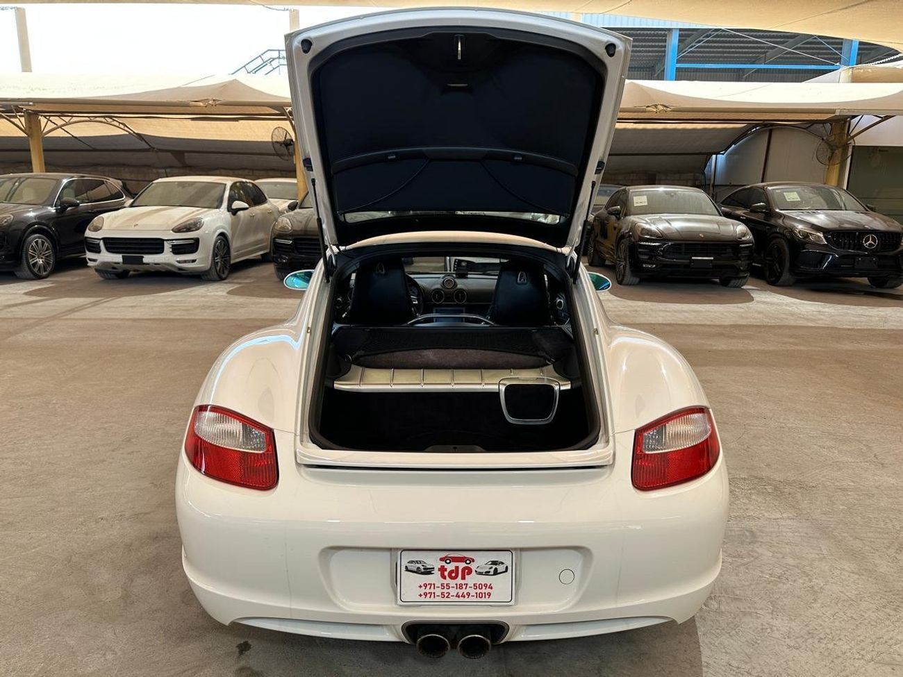 بورش كايمان PORSCHE CAYMAN S 2008 3.4L | 6F MANUAL TRANSMISSION | FULL SERVICE HISTORY | SPORTS CHRONO PACKAGE