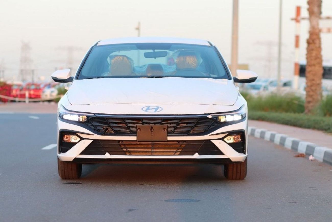 Hyundai Elantra 1.6L, FOG LIGHTS, PARKING SENSORS,MID OPTION, MODEL 2024 FOR EXPORT