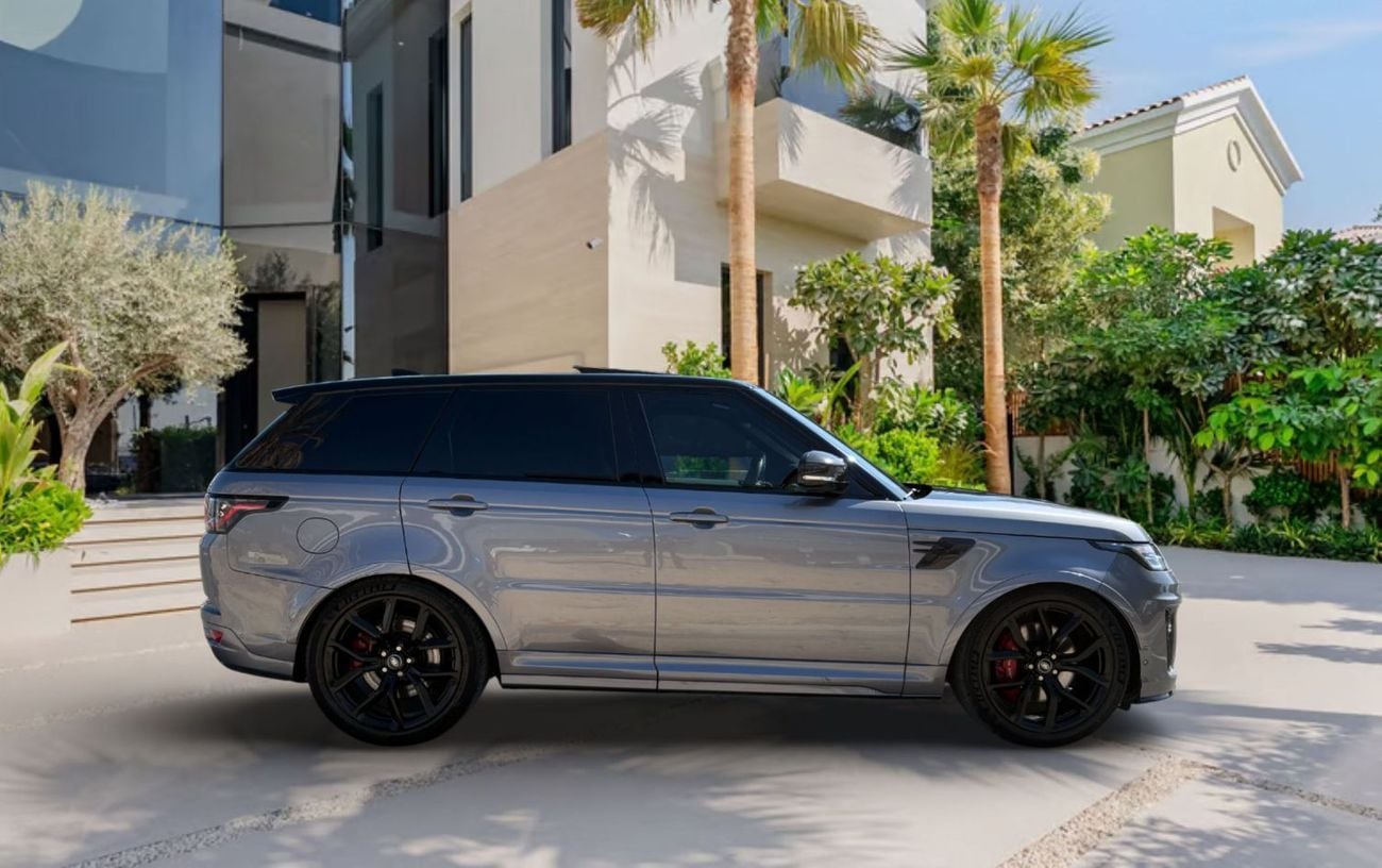 Land Rover Range Rover Sport SVR 5.0L (550 HP) RANGE ROVER SPORT SVR CARBON EDITION 5.0L V8 SC A/T | 2022 | AED 3,760 per month