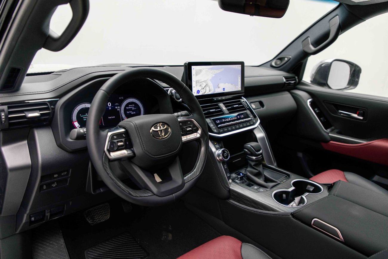 Toyota Land Cruiser VXR 3.3L - Attitude Black Inside Black & Dark Red | Export Only