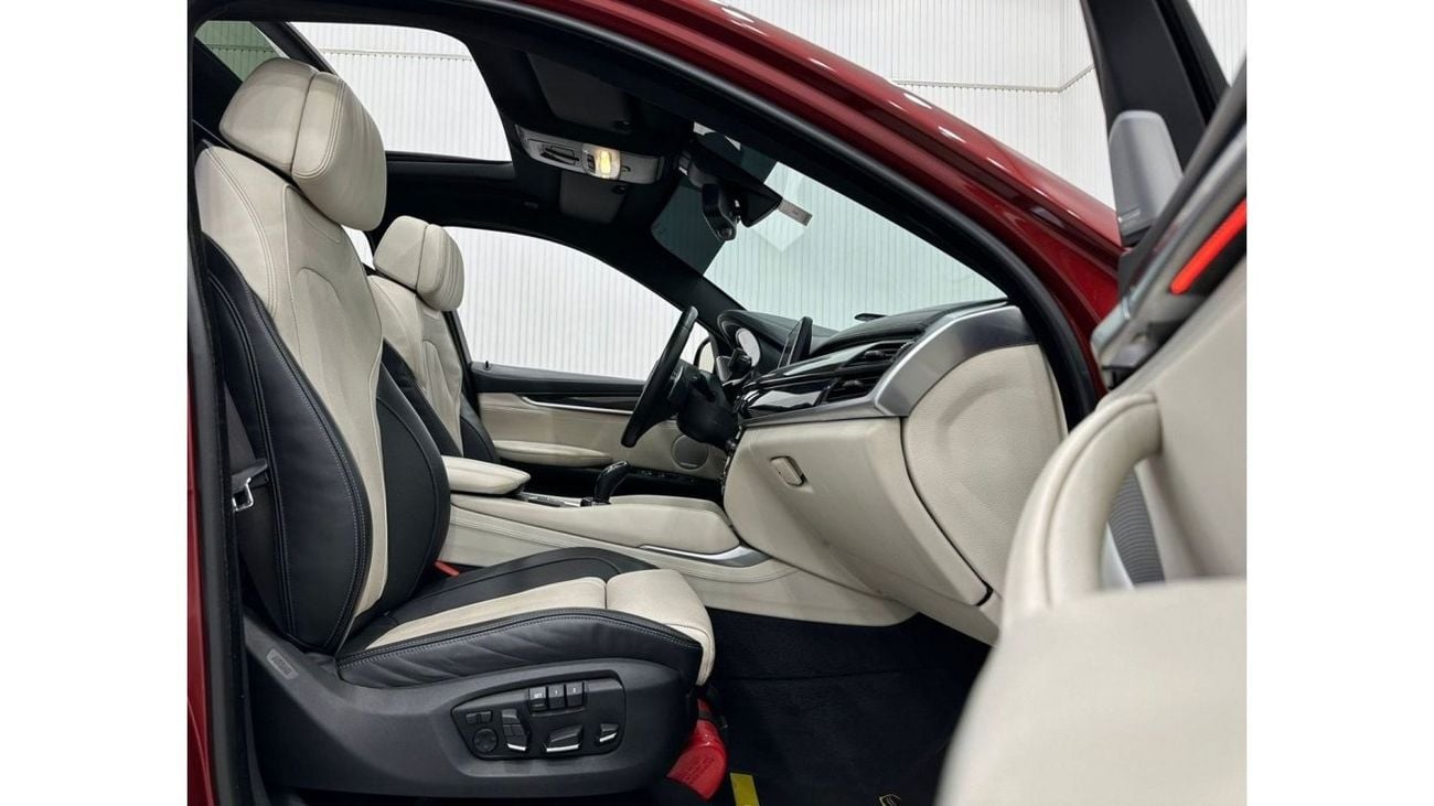 بي أم دبليو X6 50i M سبورت 2018 BMW X6 xDrive50i M-Sport, Warranty, Full BMW Service History, Fully Loaded, GCC