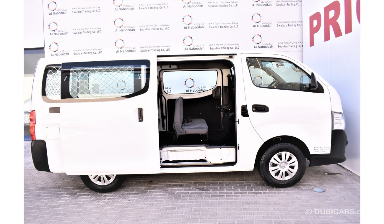 نيسان أورفان DEALER WARRANTY 2.5L MANUAL 6 SEATER VAN 2018 GCC SPECS