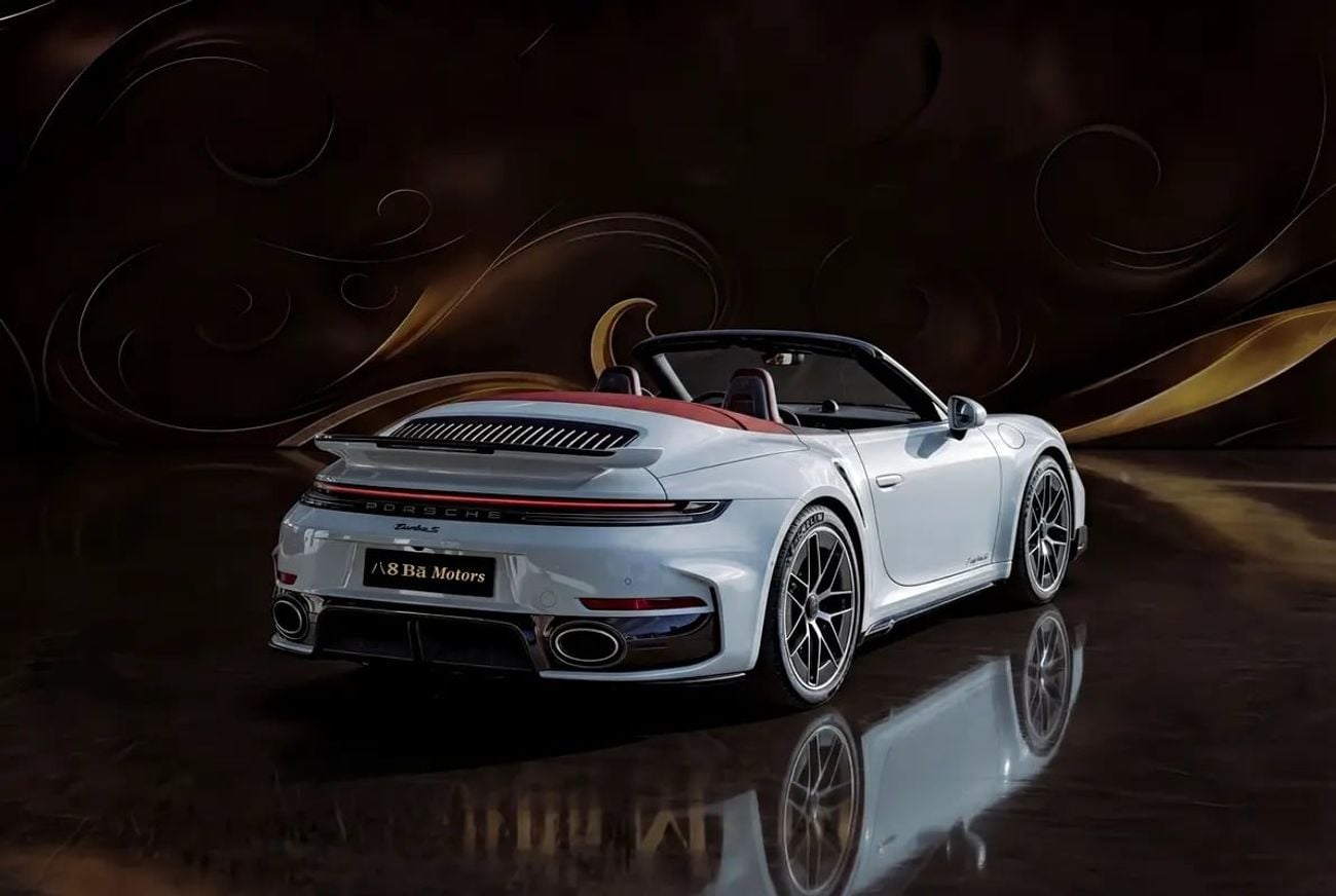 بورش 911 Turbo S 3.8L (530 HP) Convertible 911 Turbo S | GCC Specs With Al-Naboodah Warranty and Service | Br