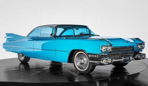 Cadillac de Ville Coupe Original interior