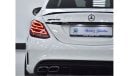 مرسيدس بنز C 63 AMG EXCELLENT DEAL for our Mercedes Benz C63 S AMG ( 2016 Model ) in White Color GCC Specs