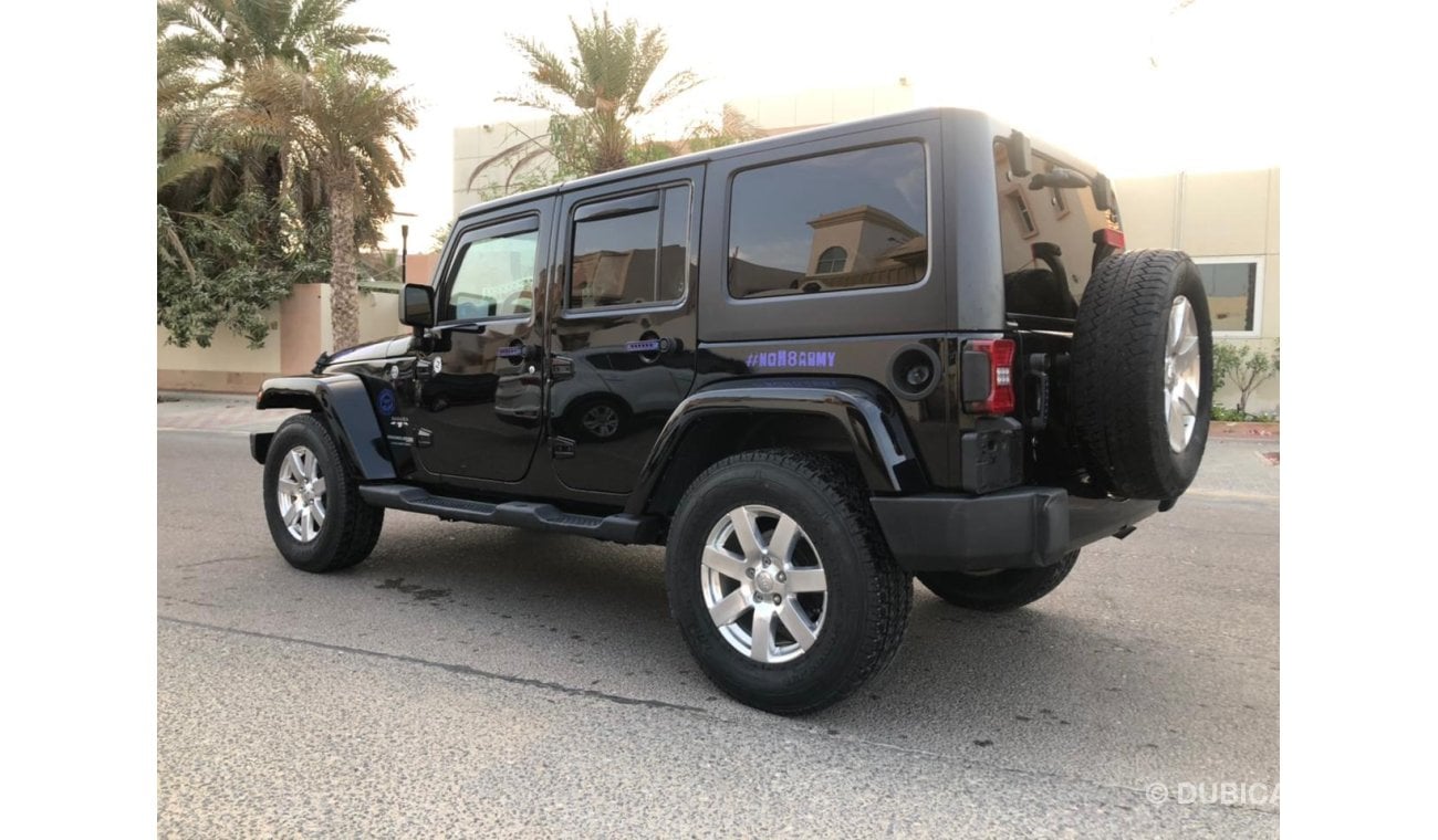 جيب رانجلر 3.6L, 18" Tyres, FULL OPTION, Front A/C, Fabric Seats, Clean Interior and Exterior (LOT # JK2018)