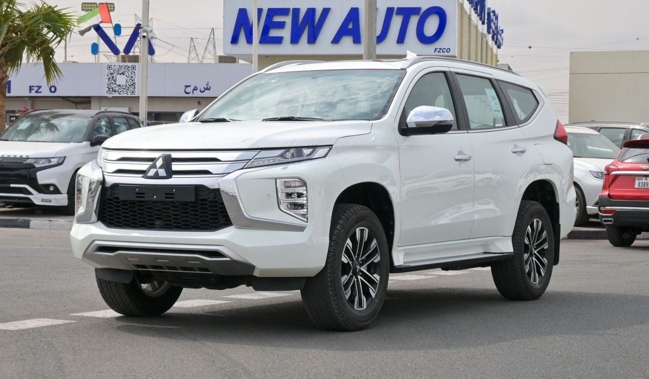 ميتسوبيشي مونتيرو سبورت Brand New Mitsubishi Montero Sport 2023 Export 3.0L A/T 4WD Petrol|White/Beige|
