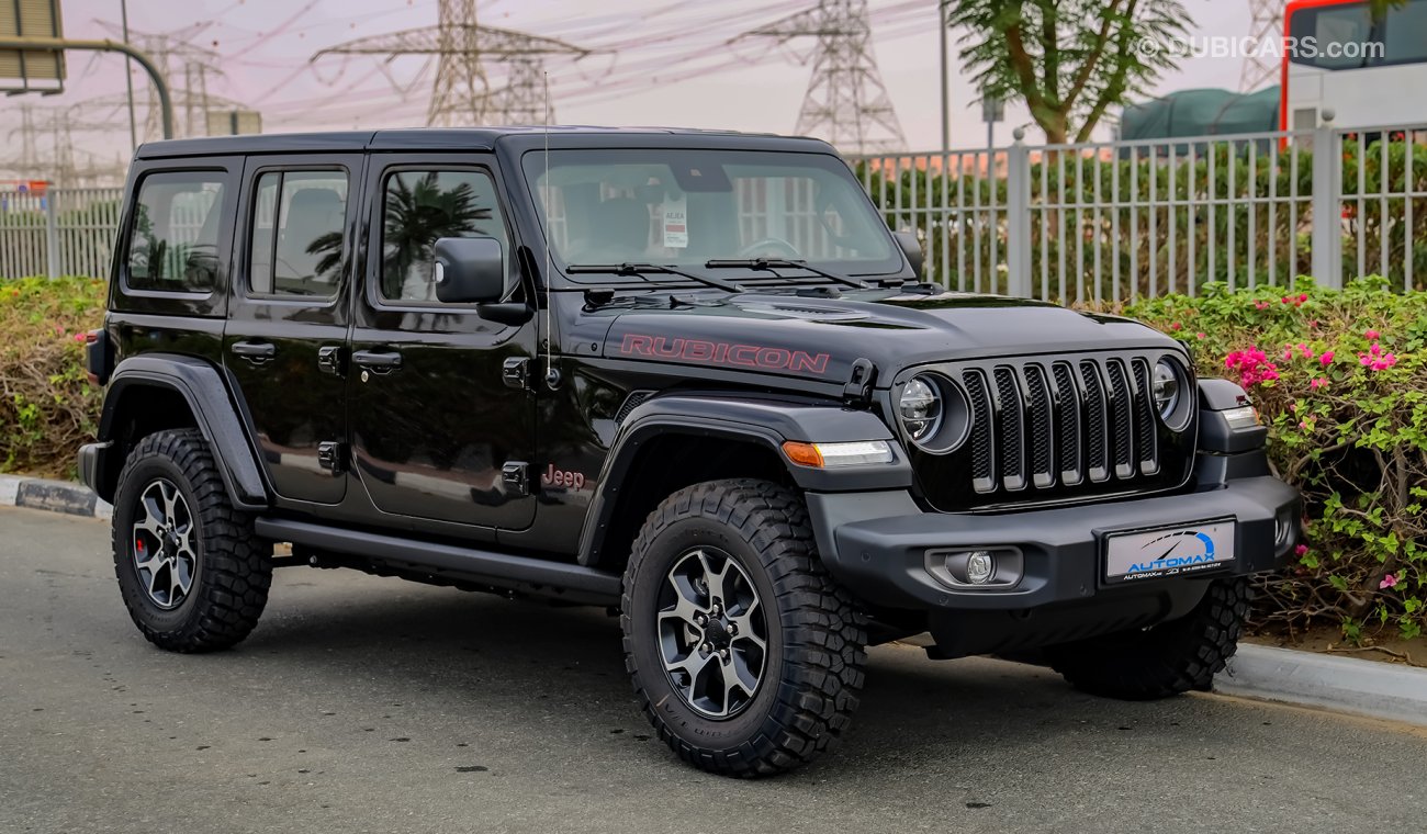 Jeep Wrangler Unlimited Rubicon I4 2.0L , 2021 , 0Km , (( Only For Export , Export Price ))