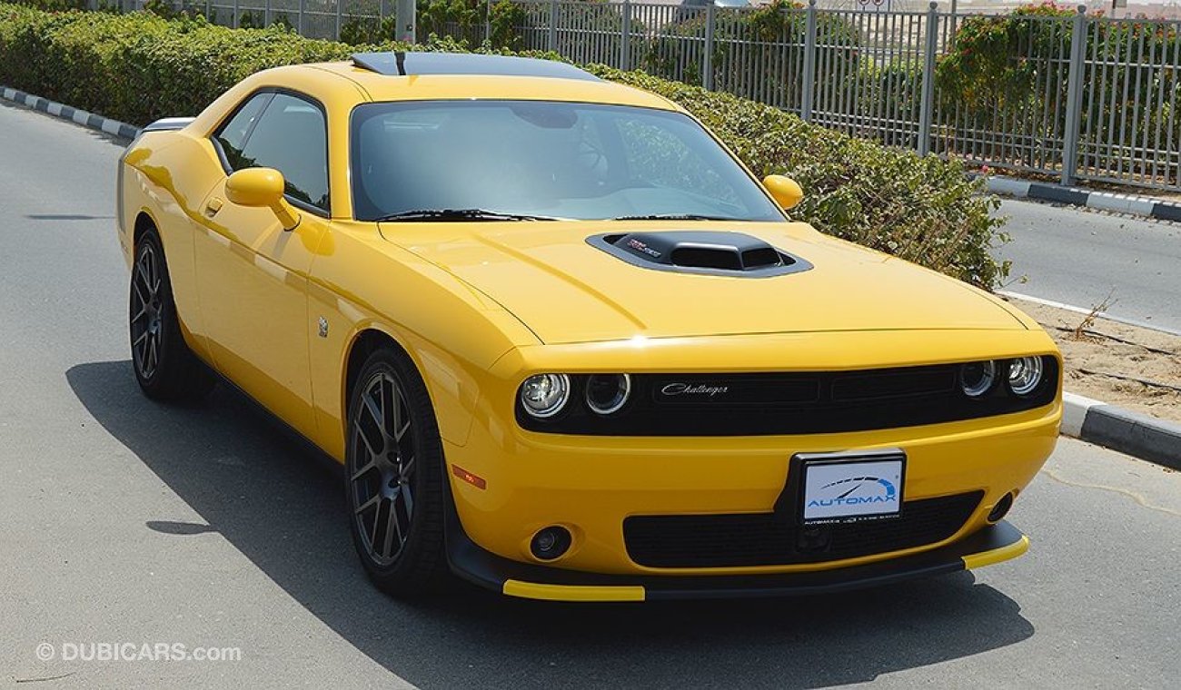 Dodge Challenger Scatpack SRT 392 HEMI, 6.4L V8 GCC, 0km with 3 Years or 100,000km Warranty