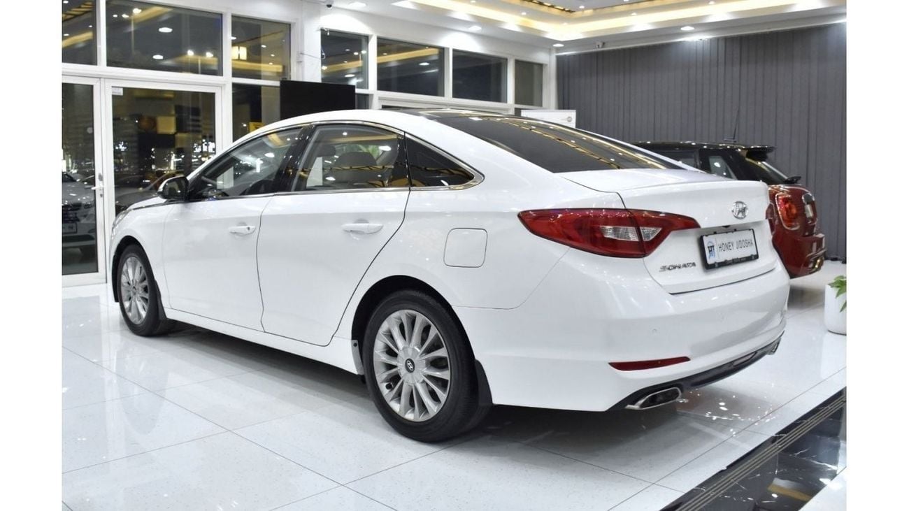 هيونداي سوناتا EXCELLENT DEAL for our Hyundai Sonata ( 2017 Model ) in White Color GCC Specs