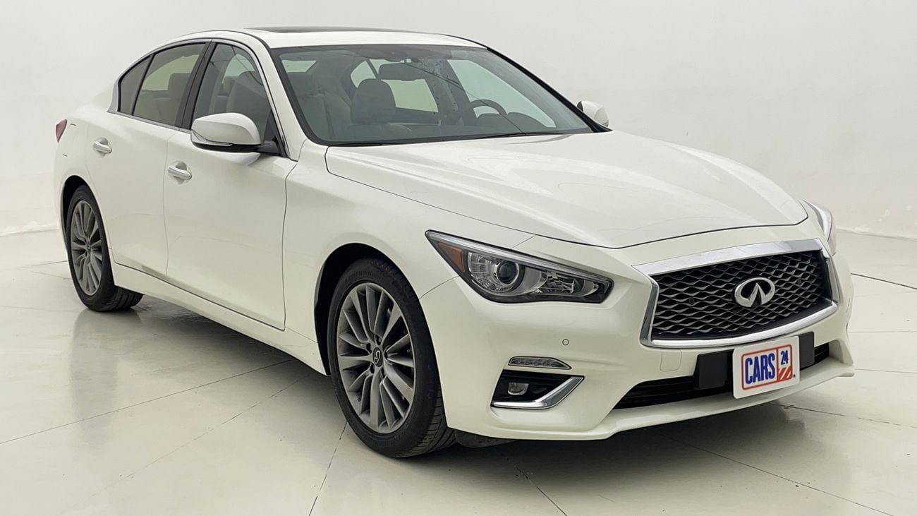 Infiniti Q50 Luxe 2.0L 2024 LUXE | AED 1205/Month | 0 DP | 30 Day Return | Warranty | Service History