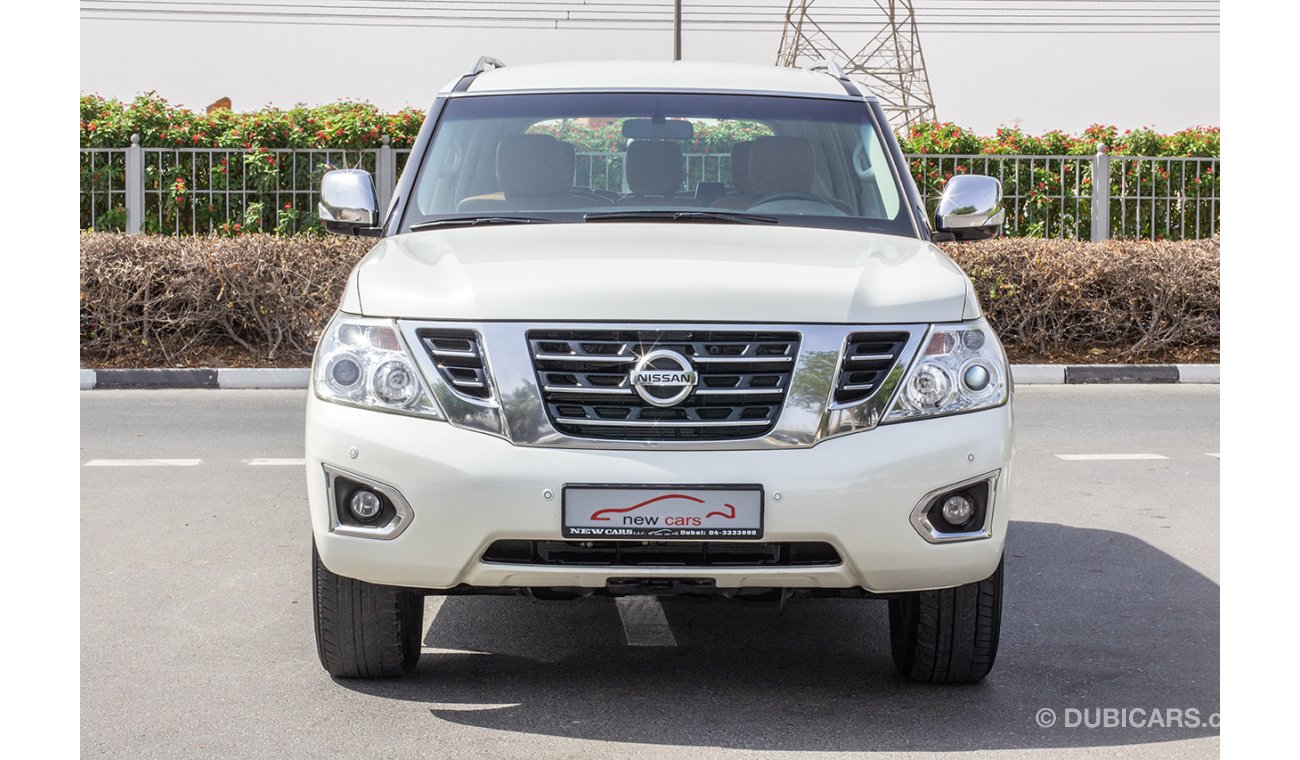 Nissan Patrol - 2017 - GCC - ZERO DOWN PAYMENT - 2050 AED/MONTHLY - 1 YEAR WARRANTY