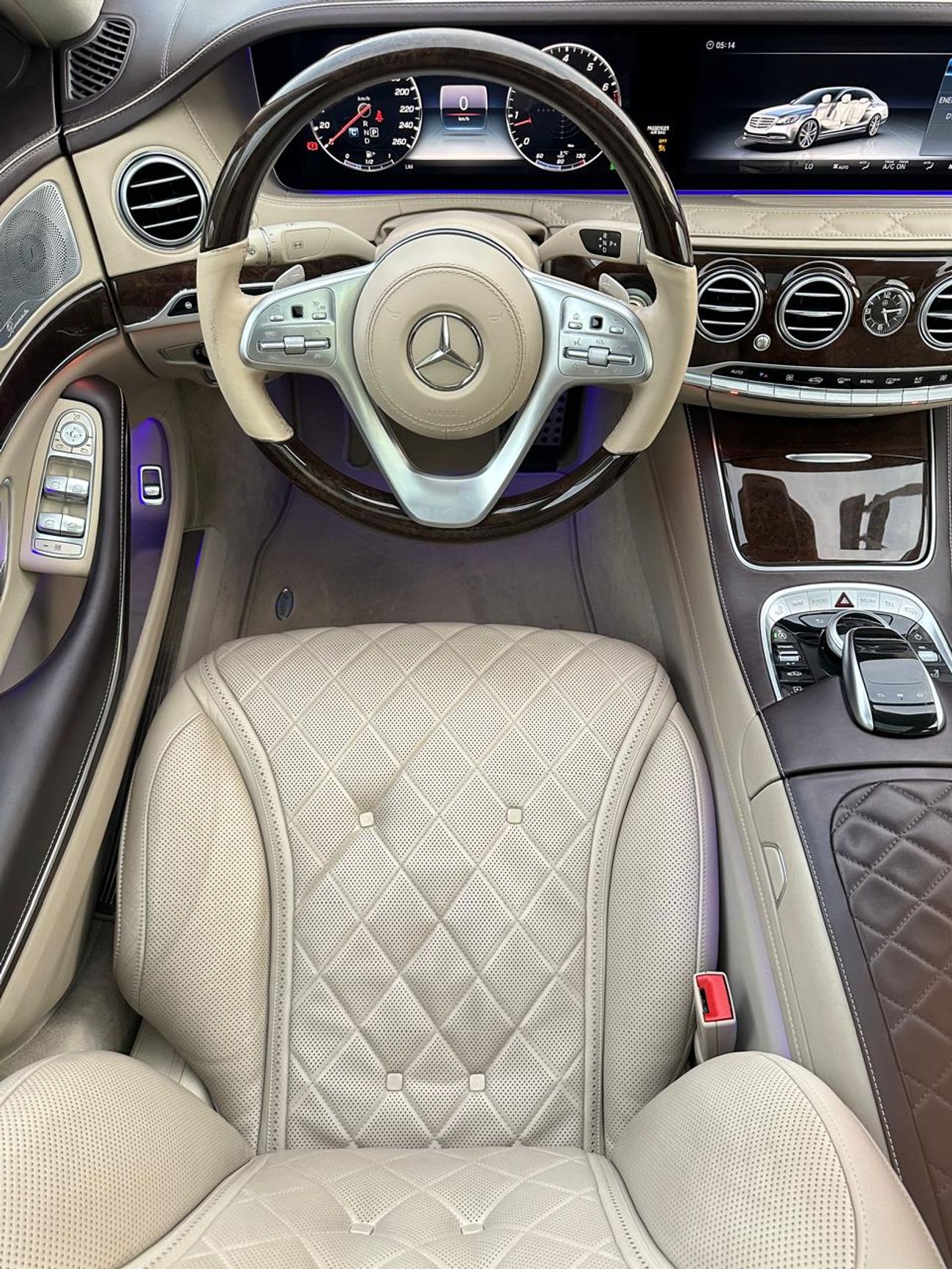 Mercedes-Benz S 560 Mercedes S560_ 2018_ Gulf _in excellent condition_ no problems