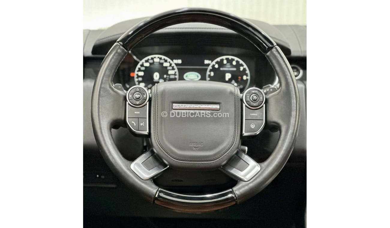 Land Rover Range Rover 2017 Range Rover Vogue SE Supercharged V8, Warranty, Full Range Rover Service History, GCC