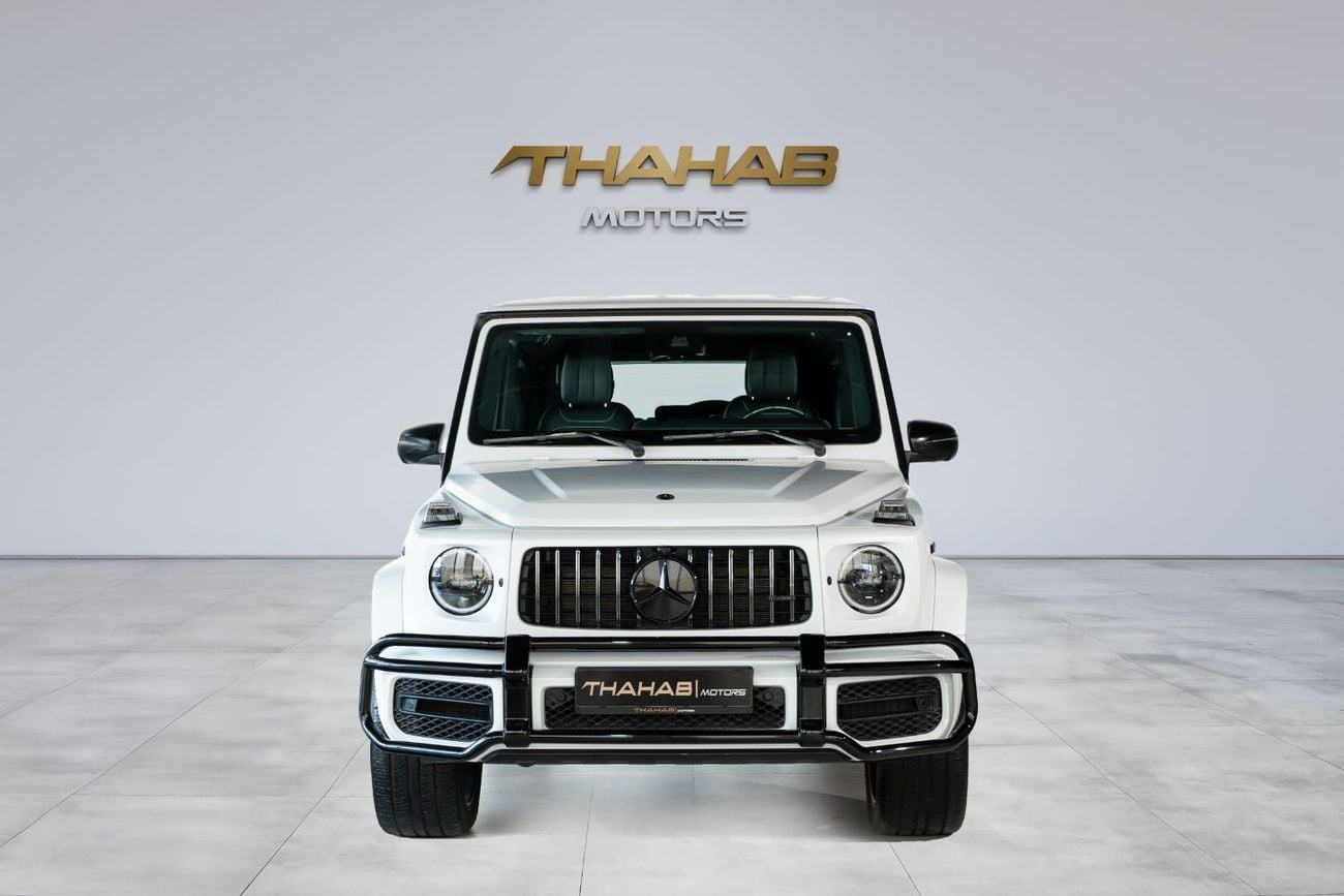 مرسيدس بنز G 63 AMG 2024 | Matte White | Low Mileage | Perfect Condition