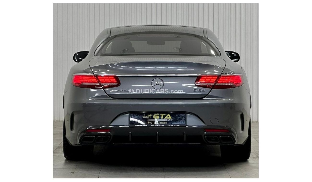 Mercedes-Benz S 63 AMG Std 2018 Mercedes Benz S63 AMG Coupe, Warranty, Full Options, Low Kms, Excellent Condition, GCC