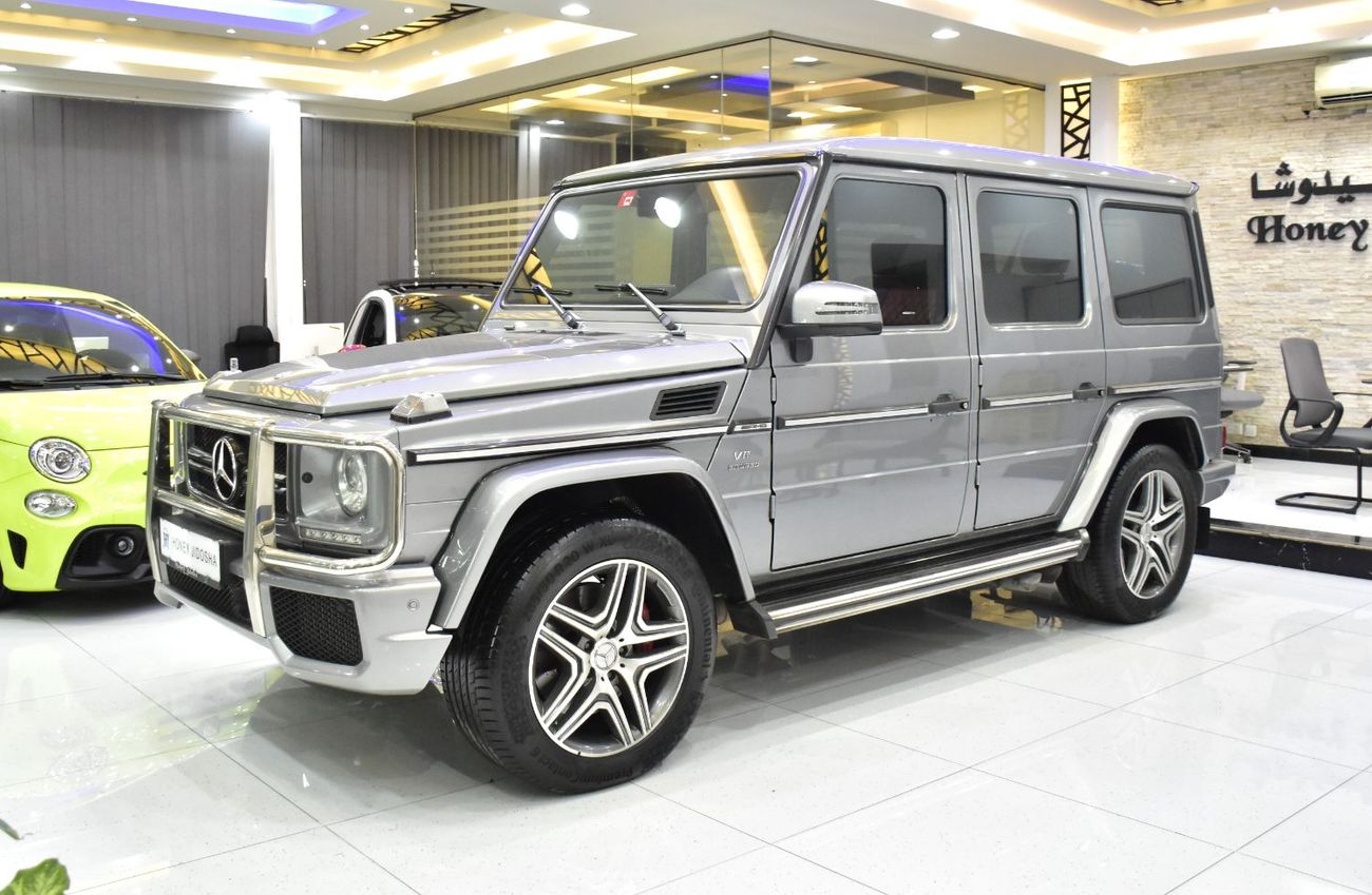 Mercedes-Benz G 63 AMG EXCELLENT DEAL for our Mercedes Benz G63 AMG ( 2015 Model ) in Silver Color GCC Specs