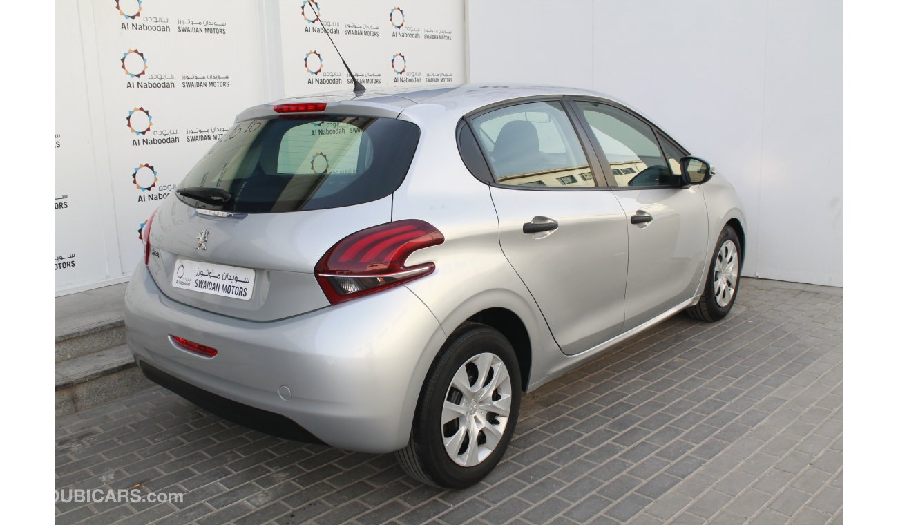 Peugeot 208 1.6L 2016 MODEL GCC SPECS