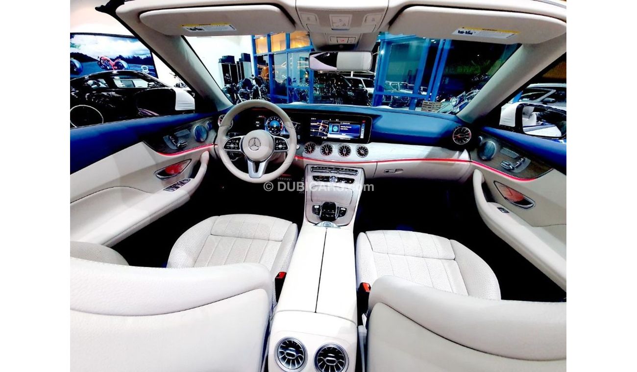 Mercedes-Benz E450 Coupe CONVERTIBLE - 2019 - 4000KMS ONLY - ONE YEAR WARRANTY - ( 2,950 AED PER MONTH)