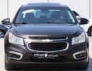 Chevrolet Cruze LT Chevrolet Cruze 2016 GCC full option in excellent condition without accidents