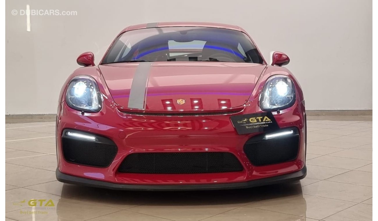 Porsche Cayman GT4 2016 Porsche Cayman GT4, Full Service History, GCC