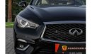 Infiniti Q50 Luxe | 1,723 P.M  | 0% Downpayment | Excellent Condition!