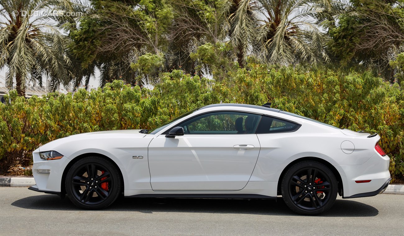 Ford Mustang 2020 GT Premium Digital cluster, 5.0 V8 GCC, 0km w/ 3Yrs or 100K km WTY + 60K km SERV from Al Tayer