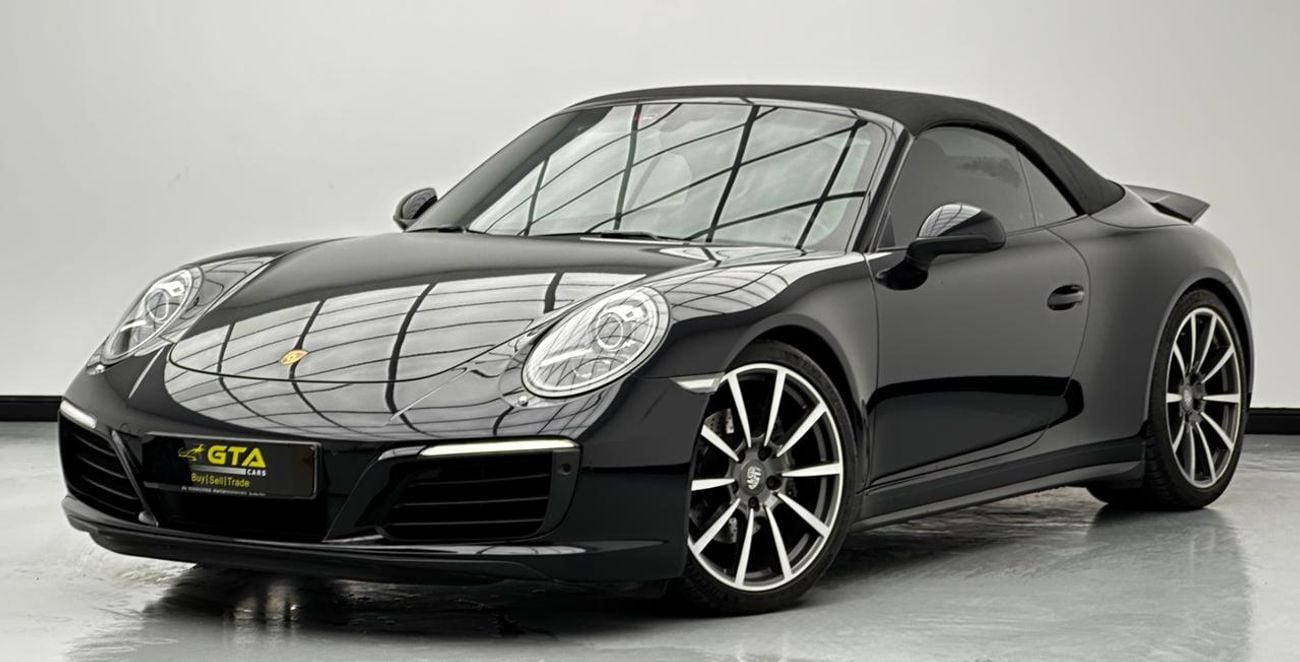 Porsche 911 2017 Porsche 911 Carrera 4 Cabriolet, April/2027 Porsche Warranty, Full Porsche Service History, GCC