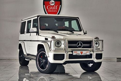Mercedes-Benz G 63 AMG 5.5 L-8CYL FULL OPTION EXCELLENT CONDITION .GARGASH ENTERPRISES