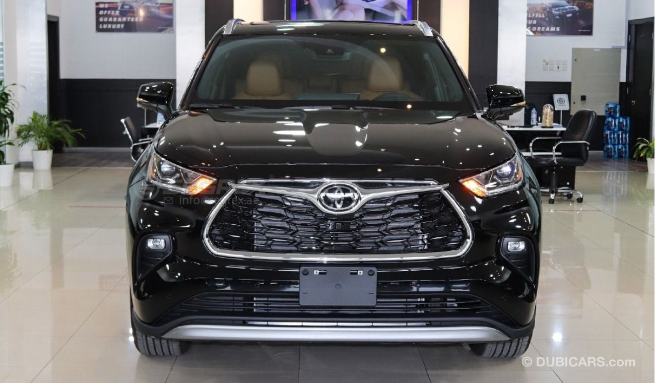 تويوتا هايلاندر 2023 Model Toyota Highlander Limited, 2.4L Turbo Petrol, Platinum AWDA/T