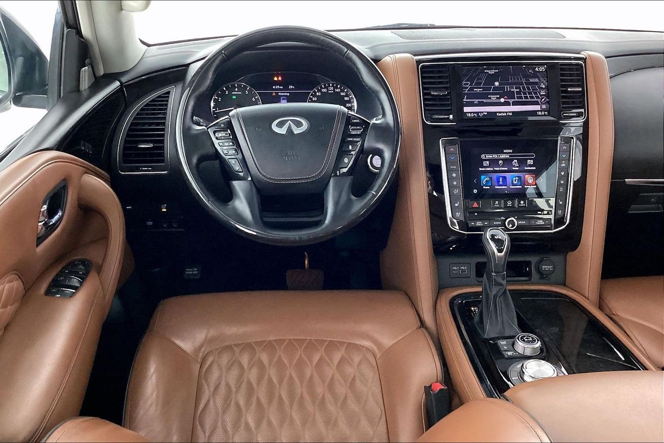 Infiniti QX80 Luxe Sensory ProActive - Black Edition | Guaranteed Warranty | 0 Down Payment