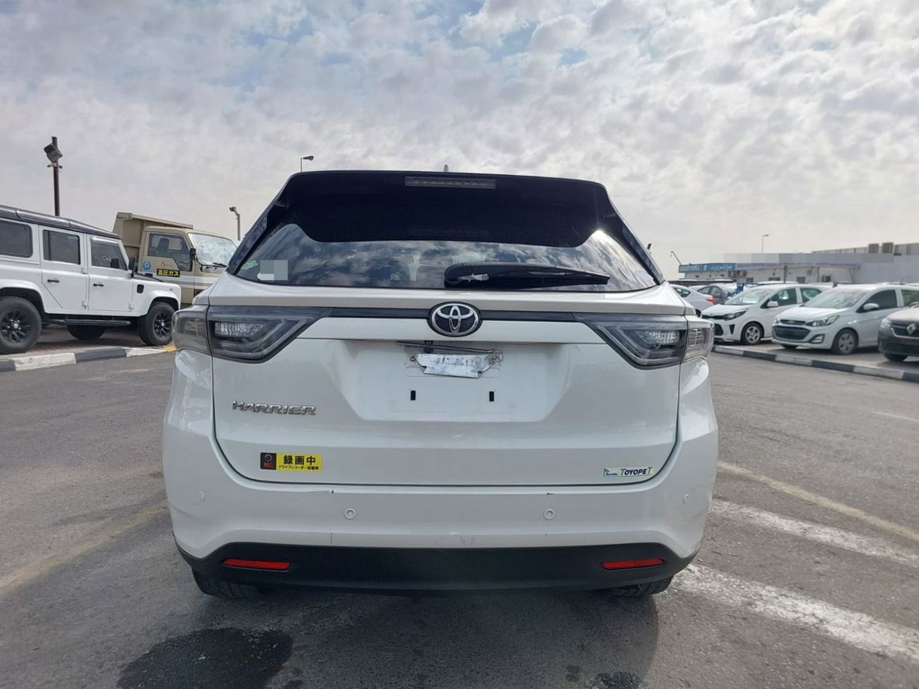 تويوتا هاريار TOYOTA HARRIER SUV RHD 2014 MODEL 2.0 L PETROL AUTOMATIC(PM24100)