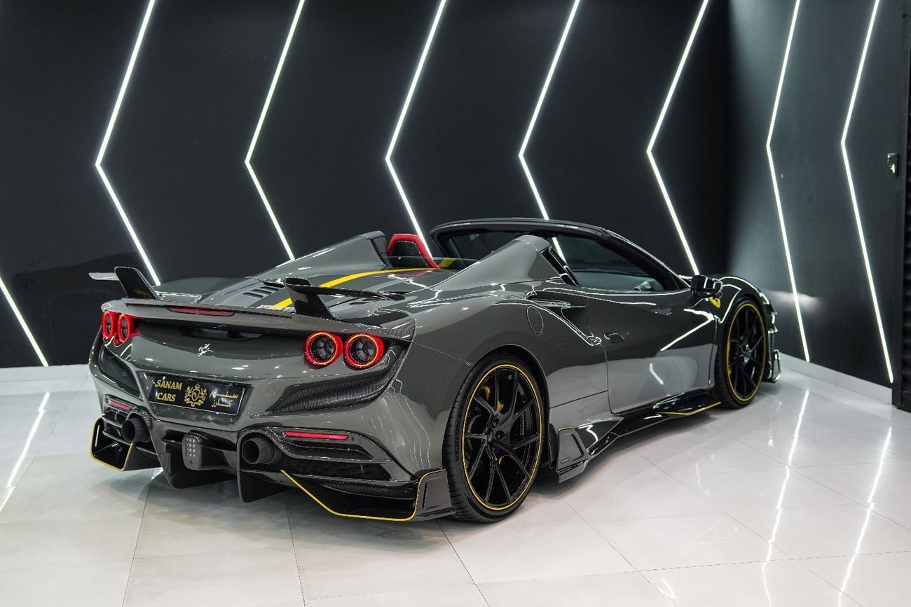 Ferrari F8 Spider Mansory, ADAS Full Pack, Carbon Aero Upgrade, Daytona Seats, Very Low KM!!