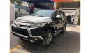 Mitsubishi Montero port 2019 3.0L | GCC specs 4x4 , Sunroof , black leather , spoiler