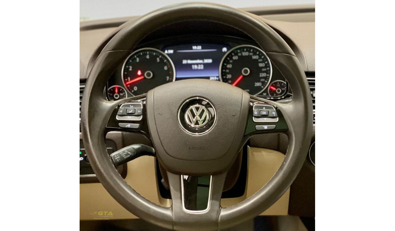 فولكس واجن طوارق 2018 Volkswagen Touareg SEL+, August 2022 VW Warranty, Full Service History, GCC, Low Kms