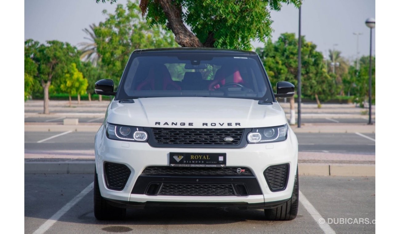 Land Rover Range Rover Sport SVR Range Rover SVR GCC 2016 under warranty from agency