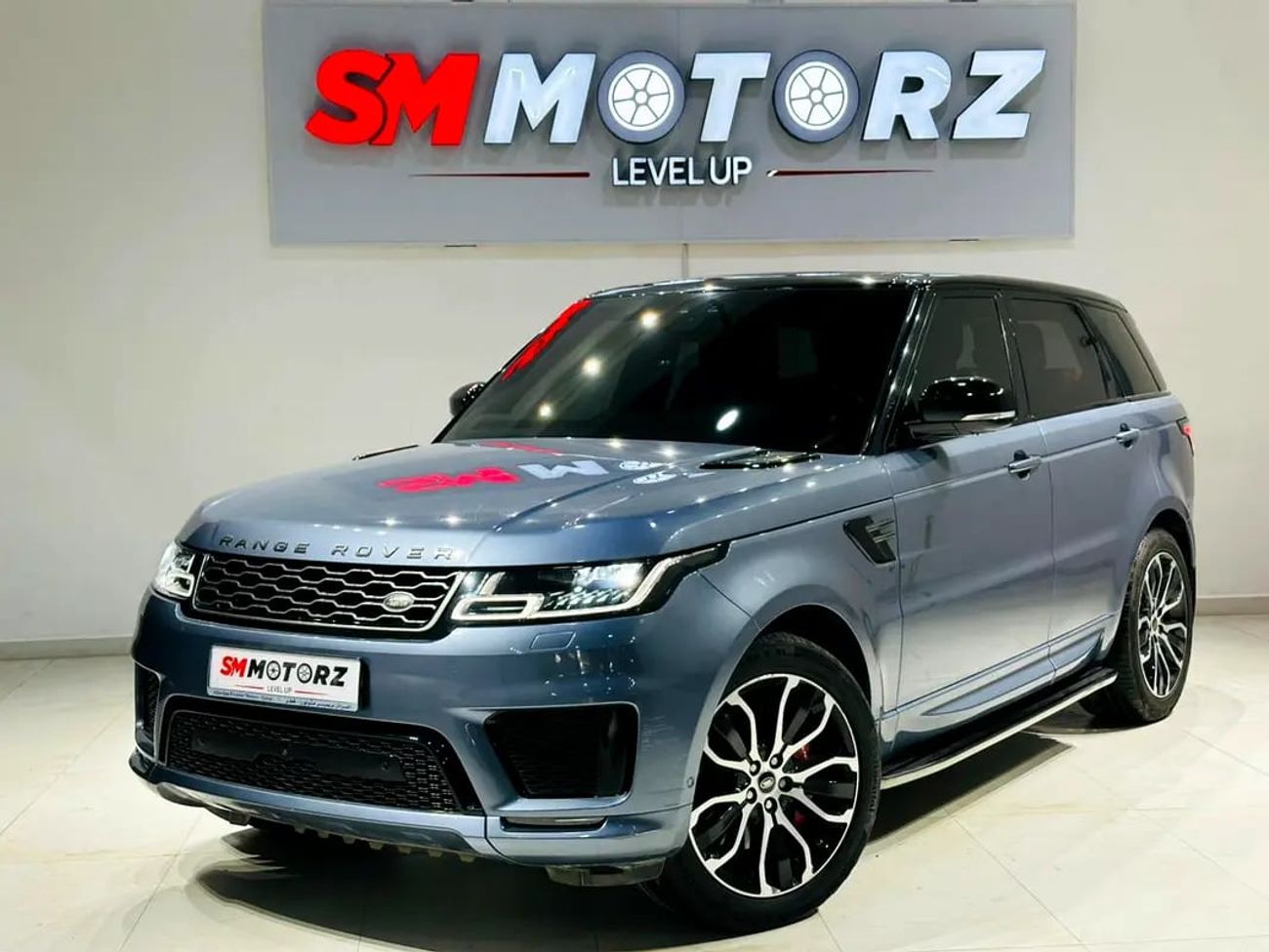 Land Rover Range Rover Sport Autobiography Dynamic P525 5.0L RANGE ROVER SPORTS V8 SUPERCHARGED P525 HSE GCC UNDER AGENCY WARRANT