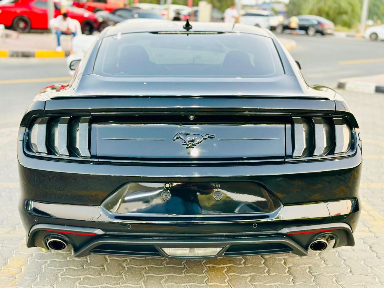 Ford Mustang STANDARD Ecoboost | Monthly 1100/- | 0% DP | Fabric Seats | Lane Assist | # 07896