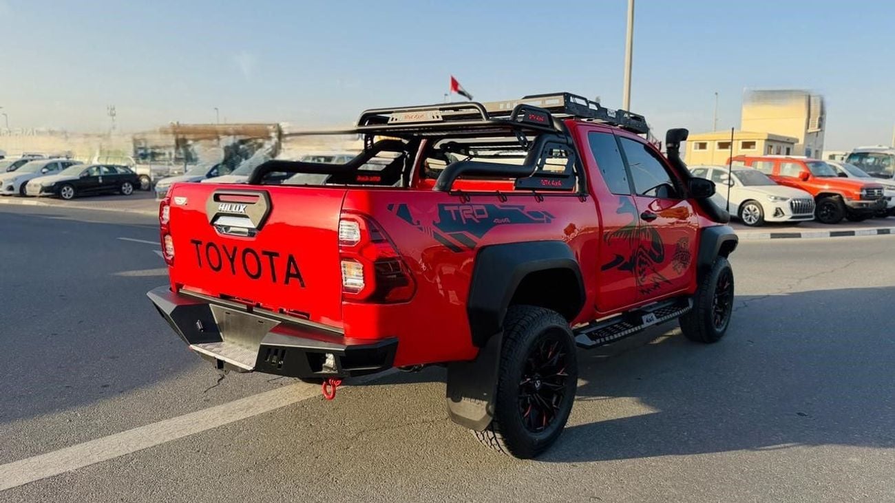 Toyota Hilux 2021 | 2.8L DIESEL | AT TRANSMISSION | RIGHT HAND DRIVE | SMART CAB | 4X4 HEAVY SPORTS BAR WITH BASK