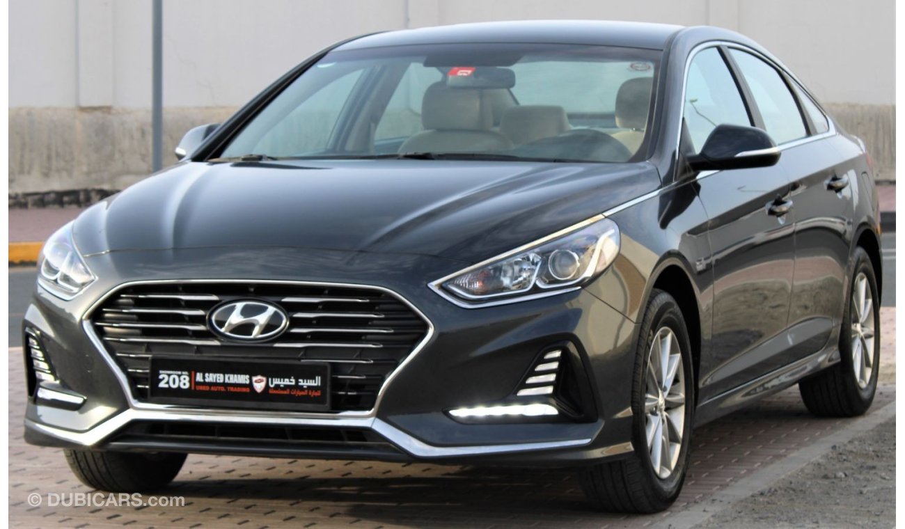 Hyundai Sonata Hyundai Sonata 2019 GCC in excellent condition without accidents, very clean from inside and outside