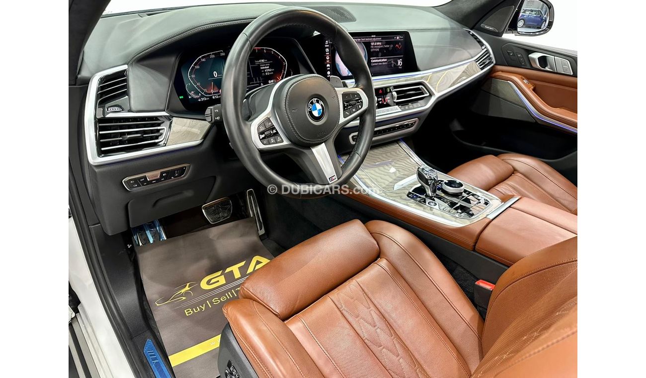 BMW X7 40i M Sport Premium 2021 BMW X7 xDrive40i M-Sport, BMW Warranty / BMW Service Contract 2026, GCC